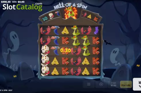 Скрин3. Hell of a Spin слот