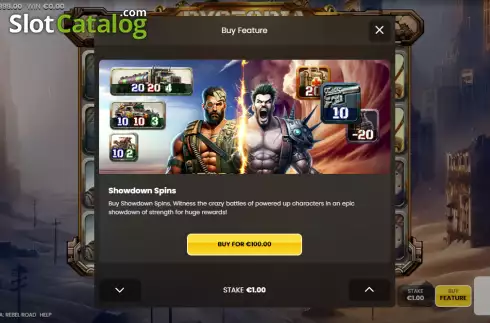 Скрин3. Dystopia Rebel Road слот