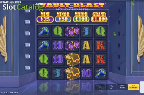 Скрин2. Vault Blast Hold and Win слот