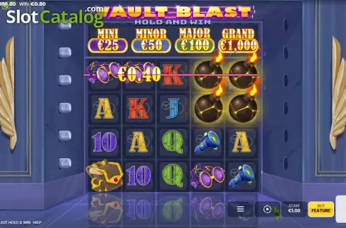 Скрин3. Vault Blast Hold and Win слот