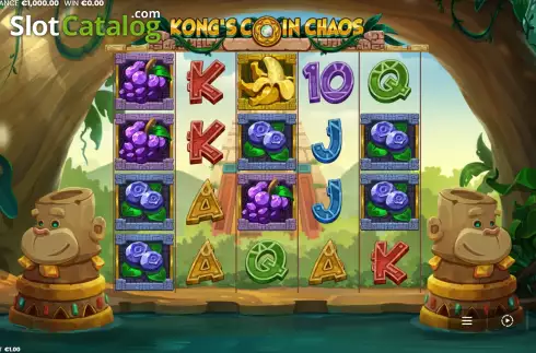 Скрин2. Kong's Coin Chaos слот