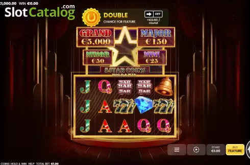 Скрин2. 5 Star Coins: Hold and Win слот