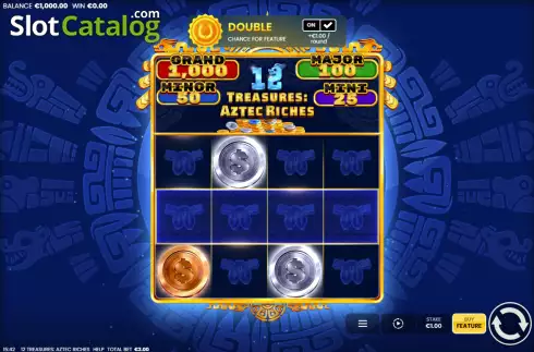 Скрин2. 12 Treasures: Aztec Riches слот