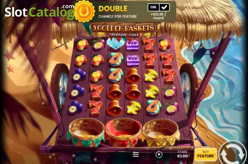 Скрин2. 3 Golden Baskets: Treasure Tides слот