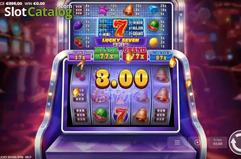 Скрин3. Lucky Seven Spin слот