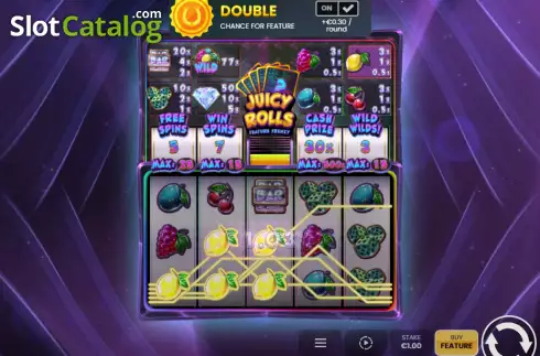 Скрин3. Juicy Rolls: Feature Frenzy слот