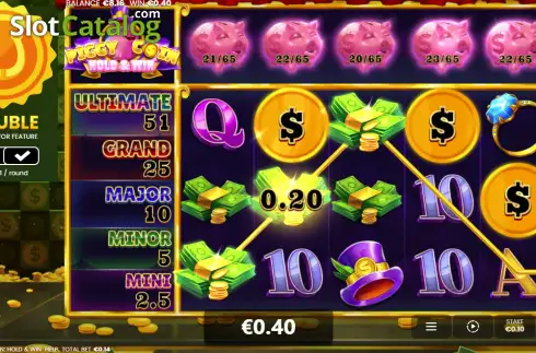 Скрин3. Piggy Coin: Hold & Win слот