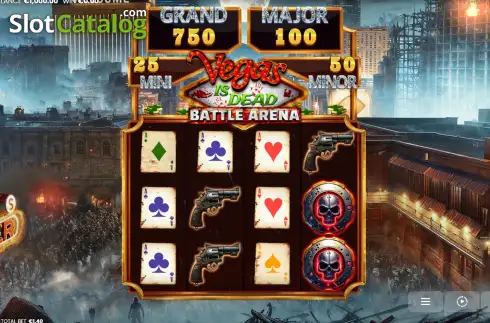 Скрин2. Vegas is Dead: Battle Arena слот