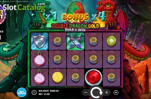 Скрин2. Double Dragon Gold: Hold & Win слот