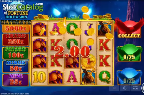 Скрин3. Wings of Fortune: Hold & Wins слот