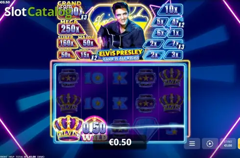 Скрин3. Elvis Presley: Cash is All Right слот