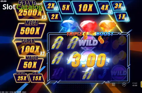 Скрин3. Triple Cash Boost: Hold & Win слот