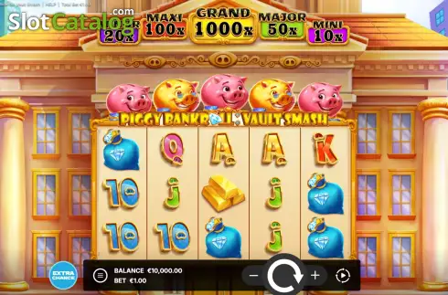 Скрин2. Piggy Bankroll: Vault Smash слот