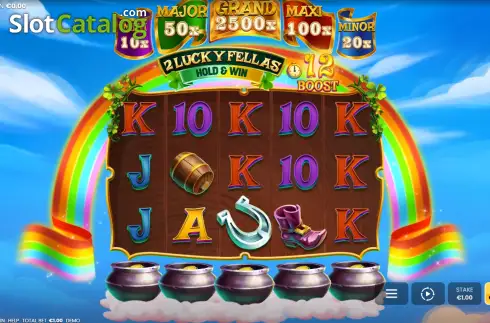 Скрин2. 2 Lucky Fellas слот
