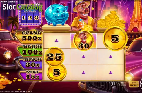 Скрин3. Break the Vegas Piggy слот