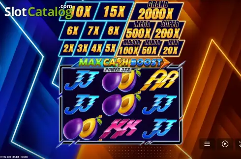 Скрин2. Max Cash Boost: Power 3x3 слот