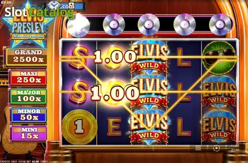 Скрин3. Elvis Presley: Viva Las Jackpots слот