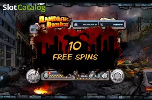 Скрин3. King of Kaiju: Rampage Riches слот
