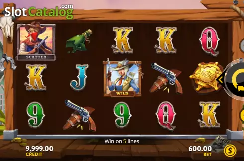 Скрин2. Wild West: Gold Rush слот