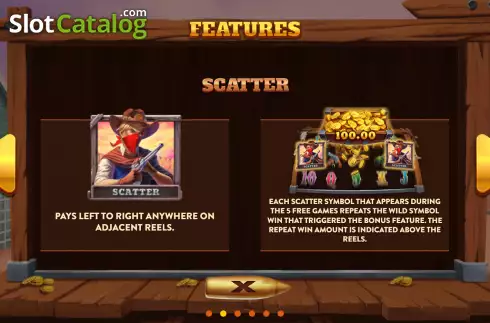 Скрин5. Wild West: Gold Rush слот