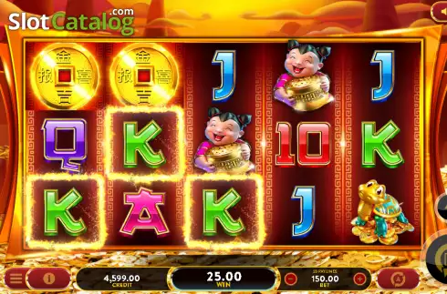 Скрин3. Kings Piggy Gold слот