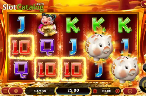 Скрин4. Kings Piggy Gold слот