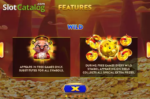 Скрин6. Kings Piggy Gold слот
