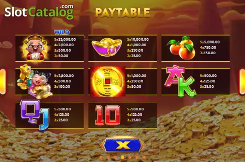 Скрин8. Kings Piggy Gold слот