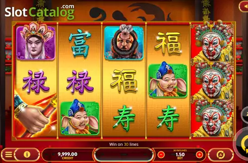 Скрин2. Monkey King Opera слот