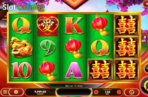 Скрин2. Double Happiness (OneGame) слот