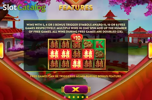 Скрин5. Double Happiness (OneGame) слот