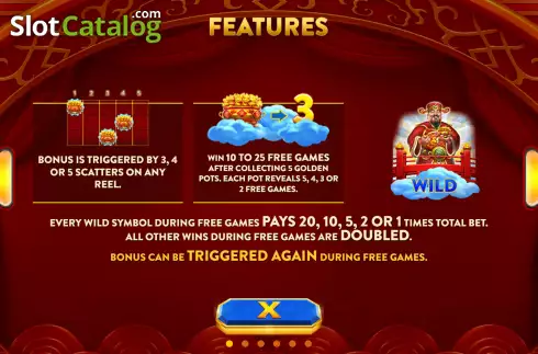 Скрин5. Fa Cai Shen (OneGame) слот