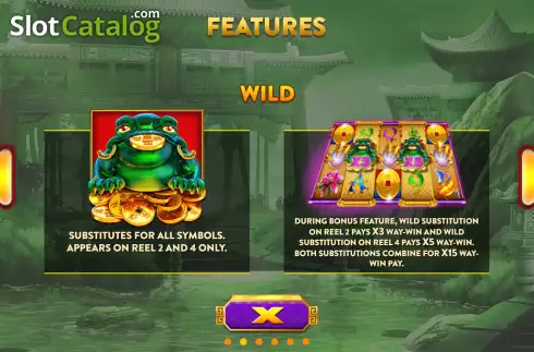 Скрин6. Money Frog (OneGame) слот