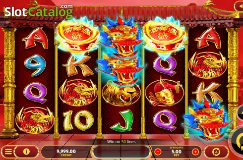Скрин2. Fortune Dragon (OneGame) слот