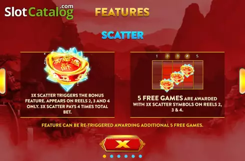 Скрин5. Fortune Dragon (OneGame) слот