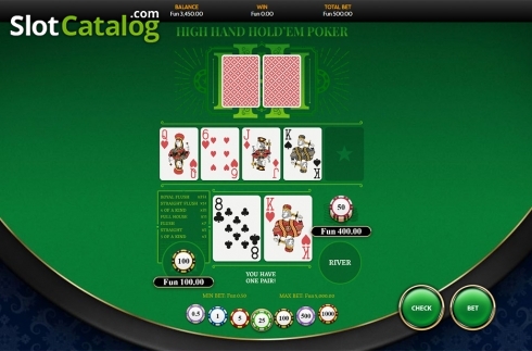 Скрин6. High Hand Holdem Poker(OneTouch) слот