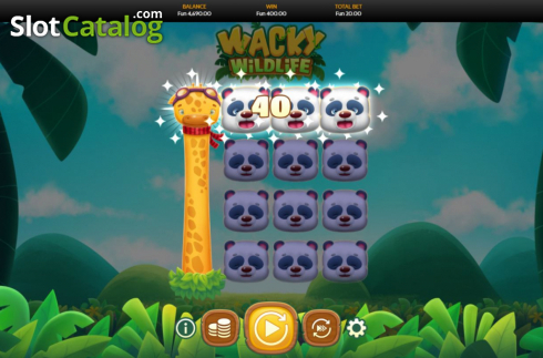 Скрин6. Wacky Wildlife слот