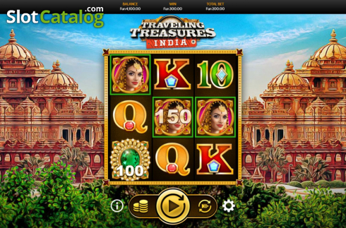 Скрин3. Traveling Treasures – India слот