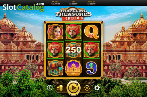 Скрин5. Traveling Treasures – India слот