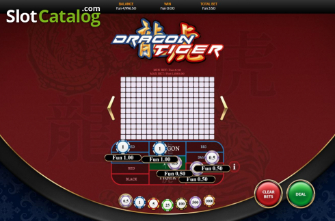 Скрин2. Dragon Tiger (OneTouch) слот