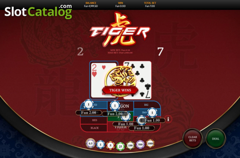 Скрин4. Dragon Tiger (OneTouch) слот
