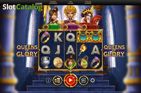 Скрин2. Queens of Glory слот