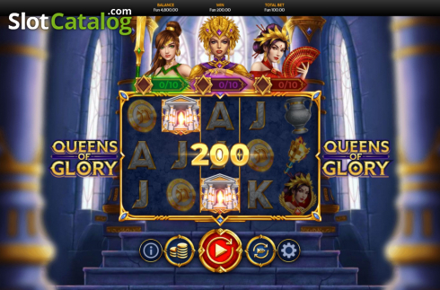 Скрин3. Queens of Glory слот