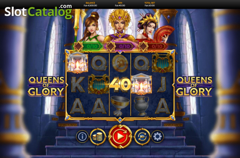 Скрин5. Queens of Glory слот