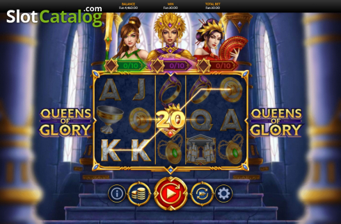 Скрин6. Queens of Glory слот