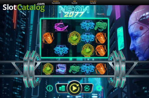 Скрин2. Neon2077 слот
