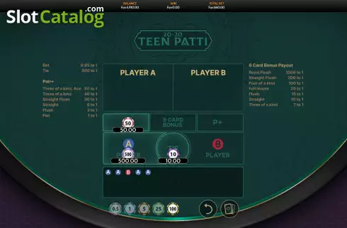 Скрин2. Teen Patti 2020 слот