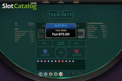 Скрин4. Teen Patti 2020 слот