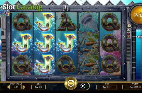 Скрин3. Sea Treasure (OneTouch) слот