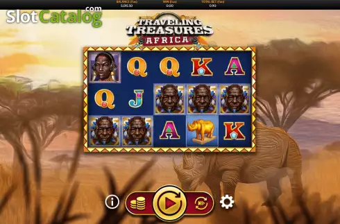 Скрин2. Traveling Treasures Africa слот